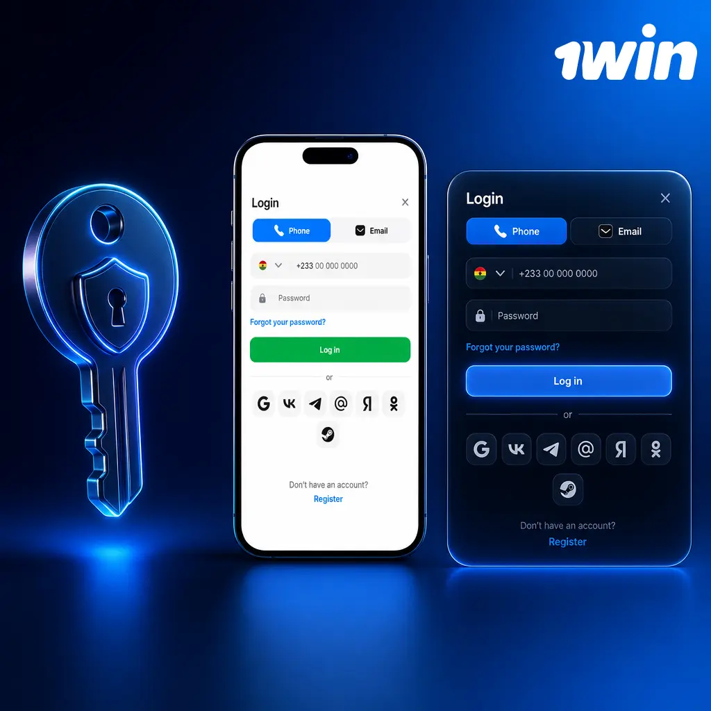 1win login guide for Ghana users: access your balance, bonuses, and bet history in seconds via browser or app.