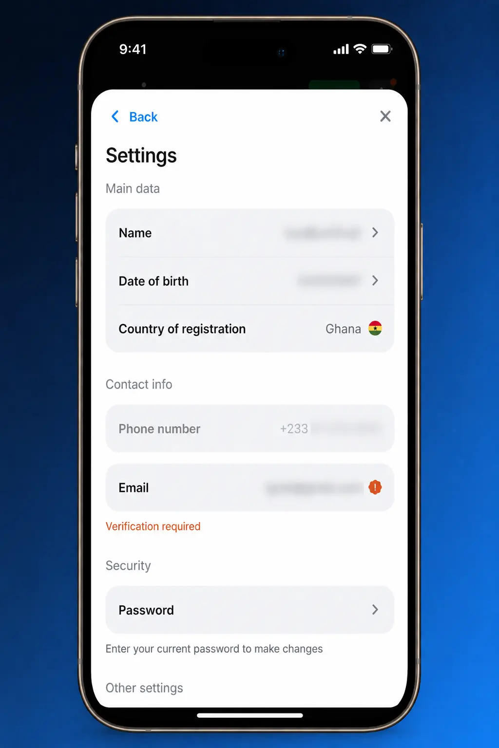 Step-by-step guide showing how to verify your identity and account on the 1win platform
